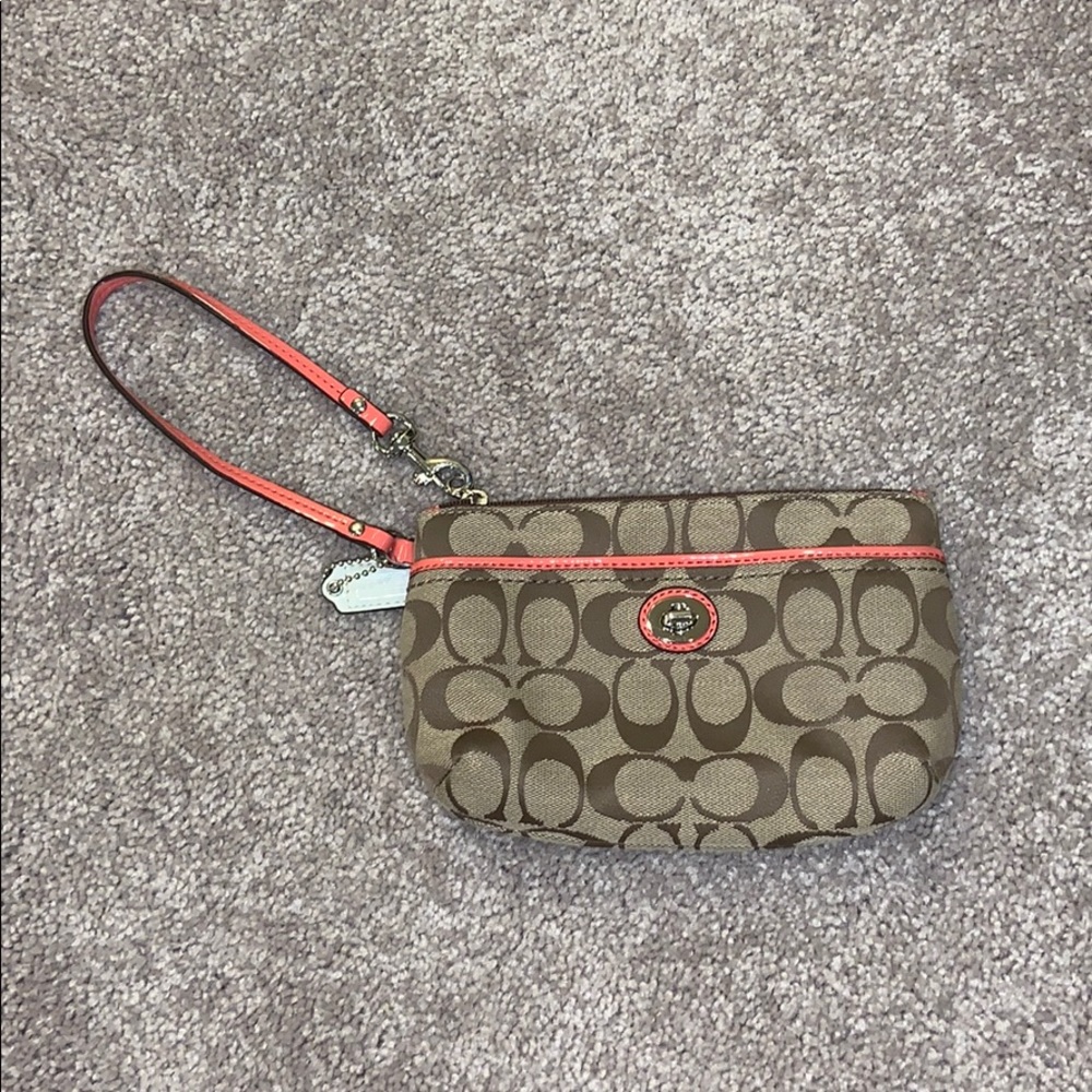 Coach wristlet